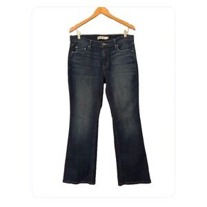 Levis 515 Boot Cut Womens Blue Jeans 2014 Stretch Denim, Size 12 34"X29"‎